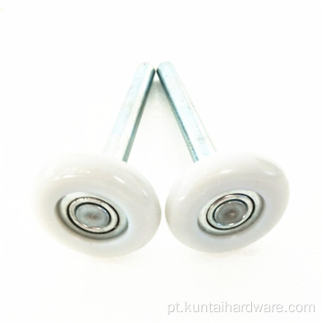 2 * 4 rolos de nylon branco para porta de garagem